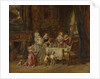 Grandfathers Birthday, 1866 by Louis Gabriel Eugène Isabey