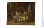 Grandfathers Birthday, 1866 by Louis Gabriel Eugène Isabey