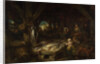 The Fish Market, Dieppe, 1845 by Louis Gabriel Eugène Isabey