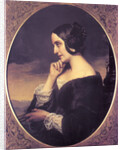 Portrait of Marie d?Agoult, 1843 by Henri Lehmann