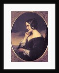 Portrait of Marie d?Agoult, 1843 by Henri Lehmann