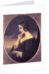 Portrait of Marie d?Agoult, 1843 by Henri Lehmann