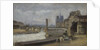 The Pont de la Tournelle, Paris, 1862-1864 by Stanislas Lepine