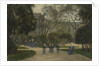 Nuns and Schoolgirls in the Tuileries Gardens, Paris, 1870s-1880s by Stanislas Lepine