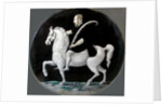 King Henry II of France on horseback (Plate), Mid of 16th cen by Léonard Limousin
