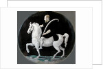 King Henry II of France on horseback (Plate), Mid of 16th cen by Léonard Limousin