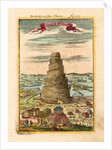Tower of Babel, 1719 by Alain Manesson Mallet