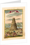 Tower of Babel, 1719 by Alain Manesson Mallet