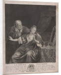 Double Temptation, 18th century by Élie Mesnil