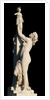 Cassandra seeking the protection of Pallas, 1877 by Aimé Millet