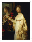 Portrait of Empress Elizabeth Alexeievna, Princess Louise of Baden, 1802 by Jean Laurent Monnier