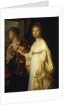 Portrait of Empress Elizabeth Alexeievna, Princess Louise of Baden, 1802 by Jean Laurent Monnier