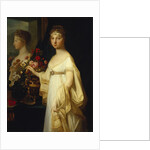 Portrait of Empress Elizabeth Alexeievna, Princess Louise of Baden, 1802 by Jean Laurent Monnier