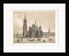 View of the Saint Isaacs Cathedral at the Time of Catherine II by Auguste de Montferrand