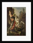 Saint George and the Dragon, 1889-1890 by Gustave Moreau