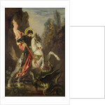 Saint George and the Dragon, 1889-1890 by Gustave Moreau