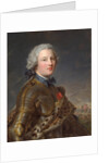 Portrait of Pierre Victor, baron de Besenval de Brünstatt, Second Half of the 18th cen by Jean-Marc Nattier