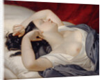 Sleeping Italian Woman, 1840s by Eugéne Pluchart