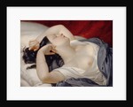 Sleeping Italian Woman, 1840s by Eugéne Pluchart