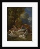 Nymph with Satyrs, ca 1627 by Nicolas Poussin