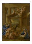 The Adoration of the Shepherds, c. 1633 by Nicolas Poussin