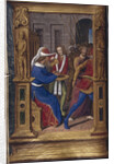 Pilate washes his hands (from Lettres bâtardes), ca 1490-1510 by Jean Poyet