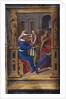 Pilate washes his hands (from Lettres bâtardes), ca 1490-1510 by Jean Poyet