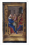 Pilate washes his hands (from Lettres bâtardes), ca 1490-1510 by Jean Poyet
