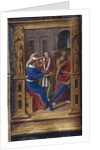 Pilate washes his hands (from Lettres bâtardes), ca 1490-1510 by Jean Poyet