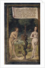 Adam and Eve (from Lettres bâtardes), ca 1490-1510 by Jean Poyet