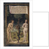 Adam and Eve (from Lettres bâtardes), ca 1490-1510 by Jean Poyet