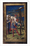 The Descent from the Cross (from Lettres bâtardes), ca 1490-1510 by Jean Poyet