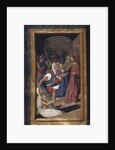 The Resurrection of Lazarus (from Lettres bâtardes), ca 1490-1510 by Jean Poyet
