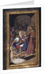 The Resurrection of Lazarus (from Lettres bâtardes), ca 1490-1510 by Jean Poyet