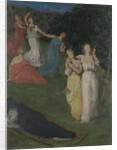 Death and the Maiden, before 1872 by Pierre Cécil Puvis de Chavannes