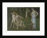 Children in an Orchard, c. 1886-1888 by Pierre Cécil Puvis de Chavannes