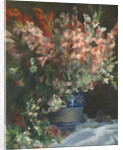 Gladioli in a Vase, c. 1875 by Pierre Auguste Renoir