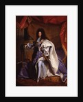 Louis XIV, King of France, 1702 by Hyacinthe François Honoré Rigaud