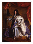 Louis XIV, King of France, 1702 by Hyacinthe François Honoré Rigaud