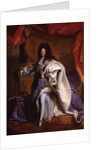 Louis XIV, King of France, 1702 by Hyacinthe François Honoré Rigaud