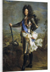 Louis XIV, King of France (1638-1715) by Hyacinthe Francois Honore Rigaud