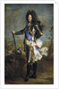 Louis XIV, King of France (1638-1715) by Hyacinthe Francois Honore Rigaud