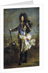 Louis XIV, King of France (1638-1715) by Hyacinthe Francois Honore Rigaud