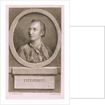 Portrait of Denis Diderot (1713?1784) by Augustin de Saint-Aubin