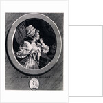 Au moins soyez discret!, 1789 by Augustin de Saint-Aubin
