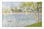 The Seine seen from La Grande Jatte by George Pierre Seurat