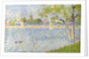The Seine seen from La Grande Jatte by George Pierre Seurat