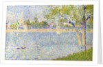 The Seine seen from La Grande Jatte by George Pierre Seurat