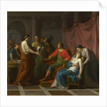 Virgil reading the Aeneid to Augustus and Octavia, 1787 by Jean-Joseph Taillasson