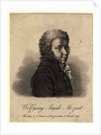 Portrait of the composer Wolfgang Amadeus Mozart, after 1824 by Pierre Alexandre Tardieu